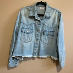 Levi's Fringe Jean Jacket